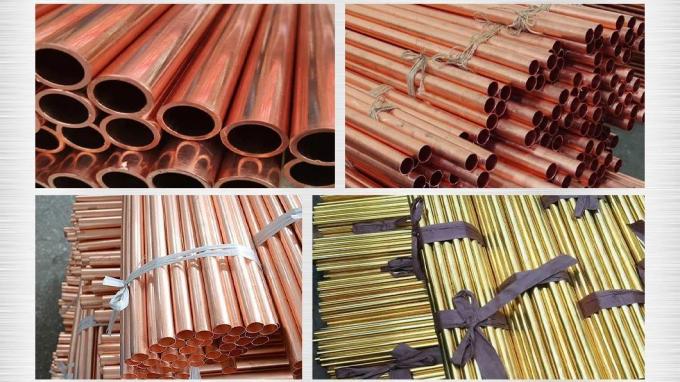 Manufacturer 1mm C12300 C12200 C11000 99.9% Pure Copper Tube 1/4′′ 3/8′′ 5/16" 1/2′′ 3/4′′ Copper Pipes Price