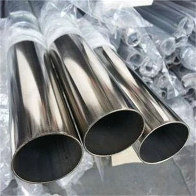300 Series Polished Round Seamless 304 Stainless Steel Pipe with IBR Certification