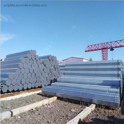Hot-Rolled Round Pipe for Greenhouse Steel Structure Anti-Corrosion Hot-DIP Galvanized