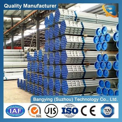 Carbon Steel St37 Galvanized Steel Pipe Scaffold Tubes for Mechanical Applications
