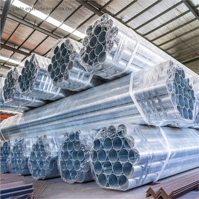 Dx51d Q195 Q235 Q345 2 prime prime 3/8 X 18 Fence Post Galvanized Steel Pipe BYAS-427