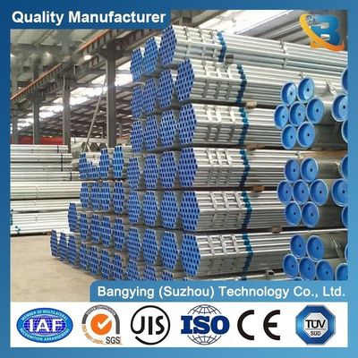 6mm Round Galvanized Steel Tube with 40-600 GM/M2 Zinc Coating and 3in Wall Thickness