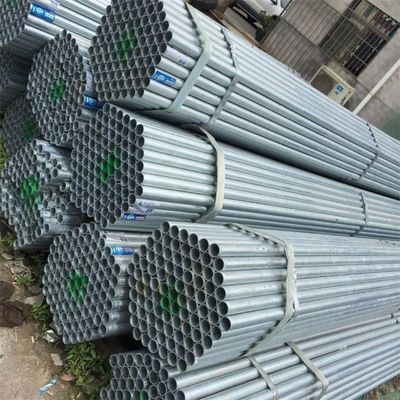 6mm Round Galvanized Steel Tube with 40-600 GM/M2 Zinc Coating and 3in Wall Thickness