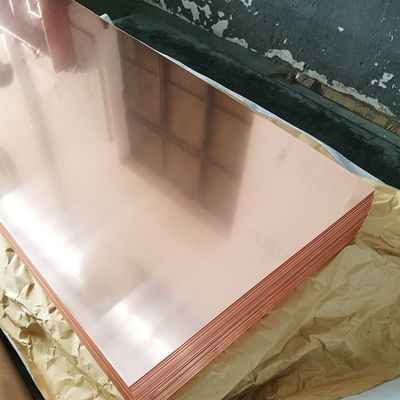 Customization Red Copper Plate 1/4 Inch T2 C1100 C1220 C2400 C2600 C1100 4X8 Sheets