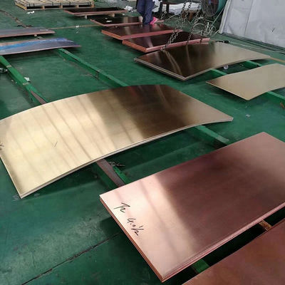BYCu-CS014 High Purity 99.99% Red Copper Sheet for Air Condition or Refrigerator