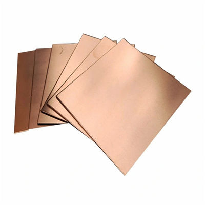 100mm-1220mm Width T2 4X8 Soft Copper Sheet with 45-50 Elongation Customized Request