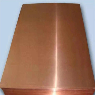 100mm-1220mm Width T2 4X8 Soft Copper Sheet with 45-50 Elongation Customized Request