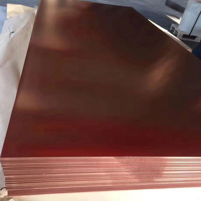 Red Copper 4X8 Customized Size 99% Pure Copper Plate 5mm C10100 C10200 C10300 Copper Sheet