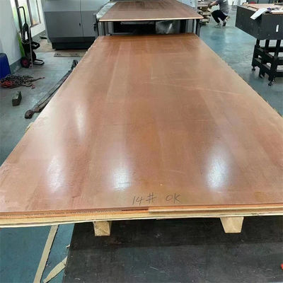 Red Copper 4X8 Customized Size 99% Pure Copper Plate 5mm C10100 C10200 C10300 Copper Sheet