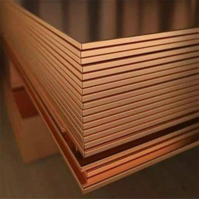 4mm ASTM C10500 C10800 C10920 Copper Sheet Per Kg Copper Plate with Ts MPa of 22-25