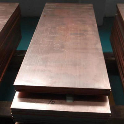 4mm ASTM C10500 C10800 C10920 Copper Sheet Per Kg Copper Plate with Ts MPa of 22-25