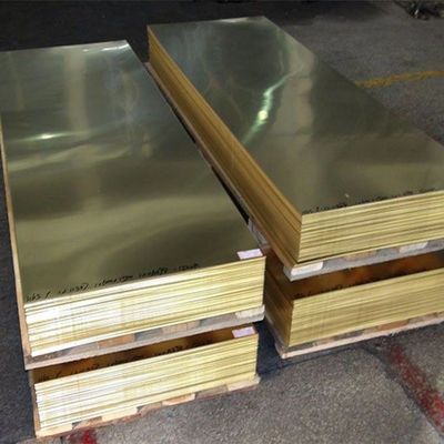 Small and Large Sizes Brass Sheet Metal Golden Plater 2mm C26000 C22000 Solid Brass Plate