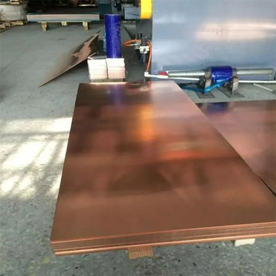 99.99% Thick Copper Plate Size 4X8 1mm-20mm C11000 C15715 for Air Condition or Refrigerator