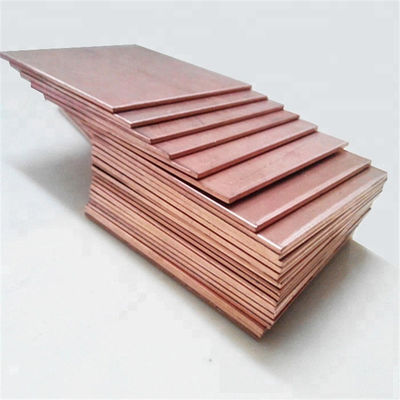 99.99% Thick Copper Plate Size 4X8 1mm-20mm C11000 C15715 for Air Condition or Refrigerator
