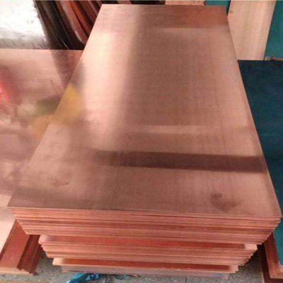 99.9% C110 C10200 C10300 C17500 Copper Plate for Construction Ts MPa 22-25 Standard ASTM