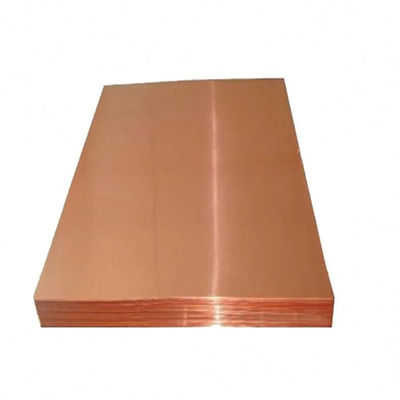 99.9% C110 C10200 C10300 C17500 Copper Plate for Construction Ts MPa 22-25 Standard ASTM