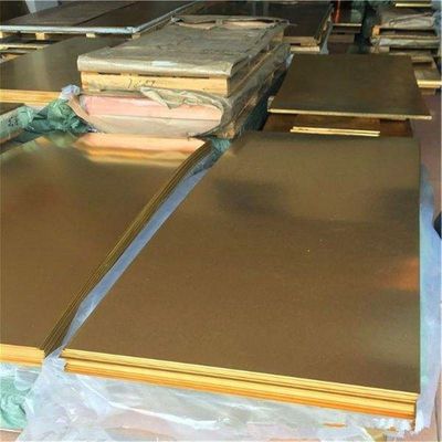 Customized Solid C28000 C26800 C26000 Brass Copper Plate for Welding 10mm 4mm-2500mm