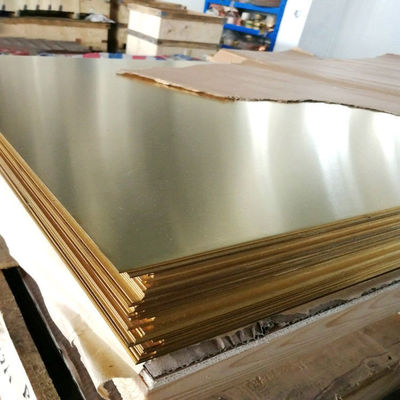 Customized Solid C28000 C26800 C26000 Brass Copper Plate for Welding 10mm 4mm-2500mm