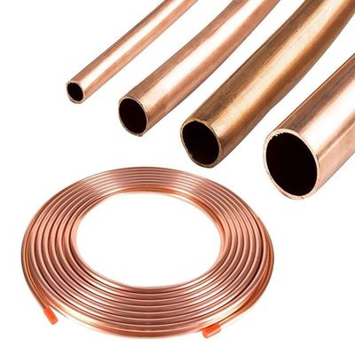 Custom Size Insulated Copper Pipes 15mm Tube 3/8" for Air Conditioners Sample Free