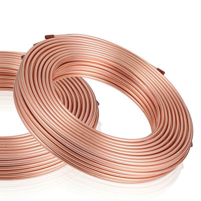 Custom Size Insulated Copper Pipes 15mm Tube 3/8" for Air Conditioners Sample Free