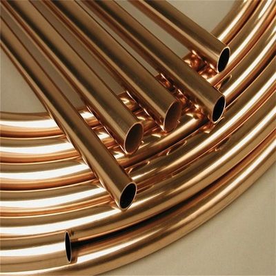 Customized Wall Thickness Copper Pipe 15mm Tube 3/8" Insulated for Air Conditioners