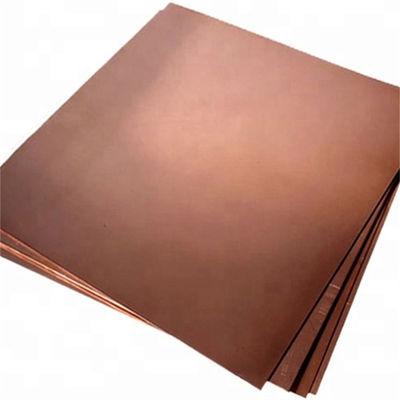Water Tube Brass Plate C26000 C10700 C10800 2mm 4.5mm 5mm 20mm with 35-45 Hardness