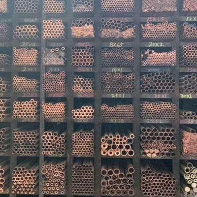 Soft Temper Polished Pure Copper Tubing C44300 Heat Exchanger Brass Tube Copper Pipe