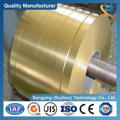 ASTM Standard Cuzn20 Cuzn30 Cuzn40 Copper Foil Brass Strip Coil for Fast and Delivery