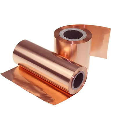 Copper Strips 99.99% C11000 C1200 0.1mm Soft / Half Hard Copper Coil for Electronics