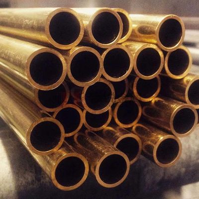 Red Copper 1/4" Tube for Air Conditioning Copper Pipe C2680 Brass Pipe 8mm Brass Tube
