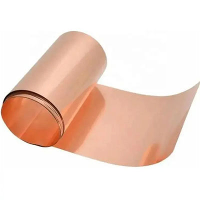 Soft Pure Copper Foil 0.1mm 1mm 3mm 5mm C11000 C5191 C1200 Thin Copper Strip Coil