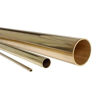 Samples Copper Tube C1100 C1020 C11000 C10200 Round Pipe Punching Service
