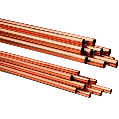 Directly Supply Copper Solid Tube with 40% Elongation and 0.3mm-20mm Wall Thickness
