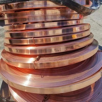C1100 T2 C10100 C10200 99.9% Pure Copper Strip Copper Foil Tape Copper Paper Roll Coil