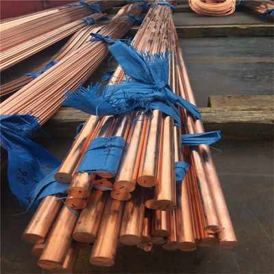 Customized Copper Bar C10100 C10200 C10500 C11000 Solid Rods Polished Square Round