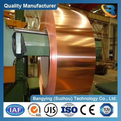 0.01-3.0mm Thickness High Purity C11000 C12000 Copper Steel Coil for Customized Sale