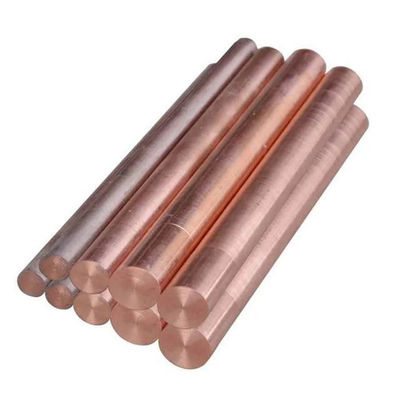 8mm 16mm C2600 Copper Brass Bar with Customization Option 35-45 Hardness