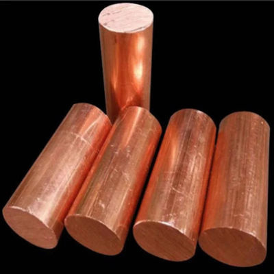 Density 8.5-8.8 C1100 Brass Round Rod Copper Bar 99.9% Pure 8mm Diameter 2mm 3mm 6mm 16mm