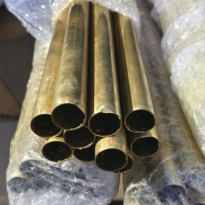 Brass Tube 3/8 Hollow 20mm 25mm H62 C28000 C44300 C68700 Copper Pipe BYCu-BT003