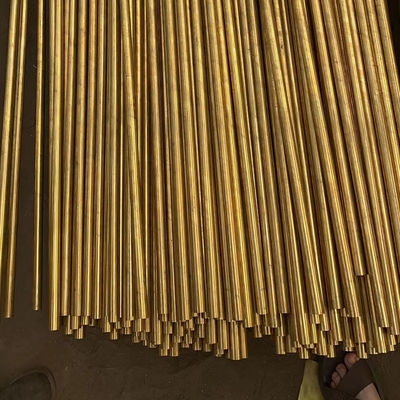 Brass Tube 3/8 Hollow 20mm 25mm H62 C28000 C44300 C68700 Copper Pipe BYCu-BT003