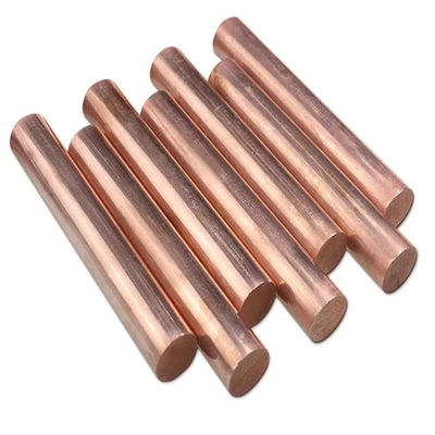 8mm Brass Red Pure Round Square Flat Copper Bar Rod for High Temperature Applications
