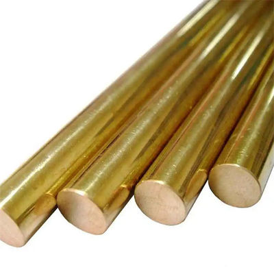 45-50% Elongation 99.9% Pure C11000 C101 Red Copper Round Rod Bar Dia 2-90mm Customization