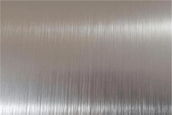 1220X2440mm Silver Brush Finishing Aluminum Composite Sheet with 0.2-500mm Thickness