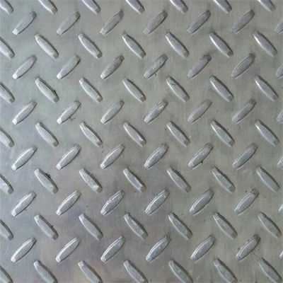 Perforated Embossed Aluminum Diamond Plate Sheet 3003 5052 6061 for Checkered Panel