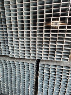Galvanized/Hot/Cold Rolled Stainless Steel/Gi Gl Seamless/Welded Square Steel Tube Pipe ASTM A36 En 10210 S235jr BS1387
