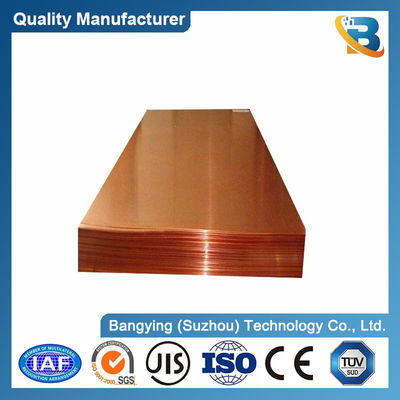 Customization Copper Sheets 4FT X 8FT Electrolytic C11000 C10200 C17200 1.5mm Copper Plate