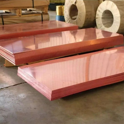 4mm ASTM C10500 C10800 C10920 Copper Sheet Per Kg Copper Plate with Ts MPa of 22-25