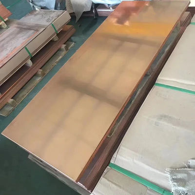 3mm 4mm 5mm 6mm Copper Brass Plate Sheet with ASTM T2 H65 H62 C1100 C1220 C2400 C2600