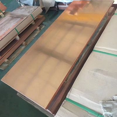 Copper Plate Sheet 3mm 4mm 5mm 6mm ASTM T2 H65 H62 C1100 C1220 C2400 C2600 Red Plate 205