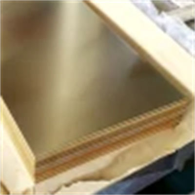 Customized 6mm Thickness C38000 C27000 Engraving Brass Plate for Red Copper Engraving